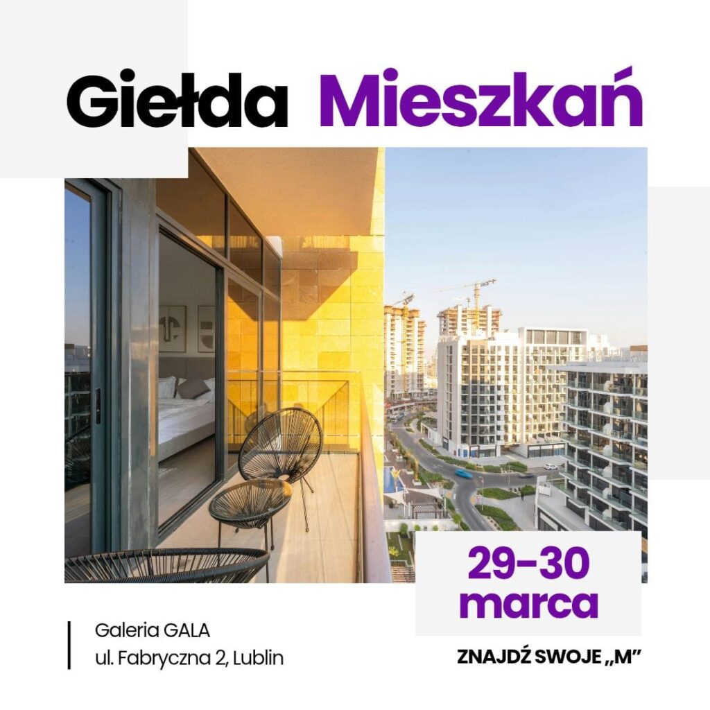 Giełda Mieszkań 29-30 marzec